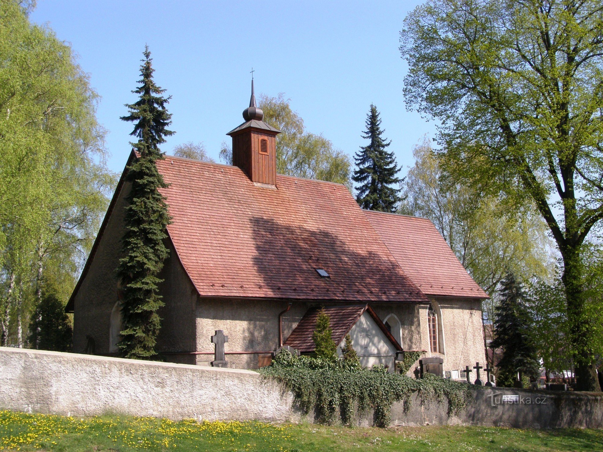 Náchod - kyrkan St. Johannes Döparen