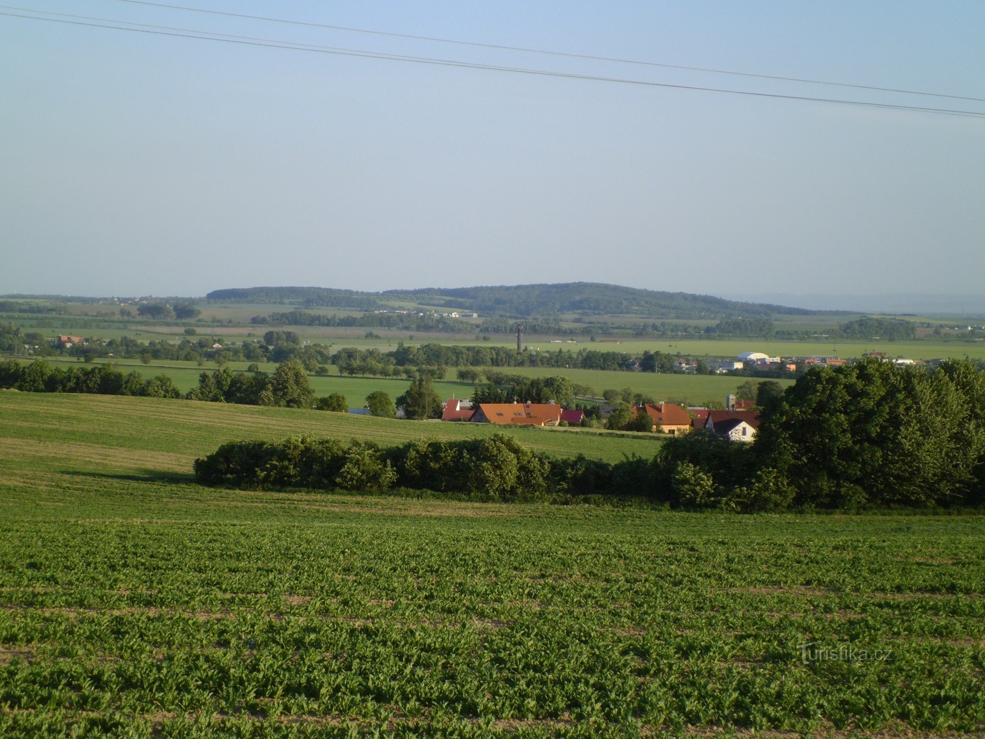 Oberhalb von Bukovany: Chlum