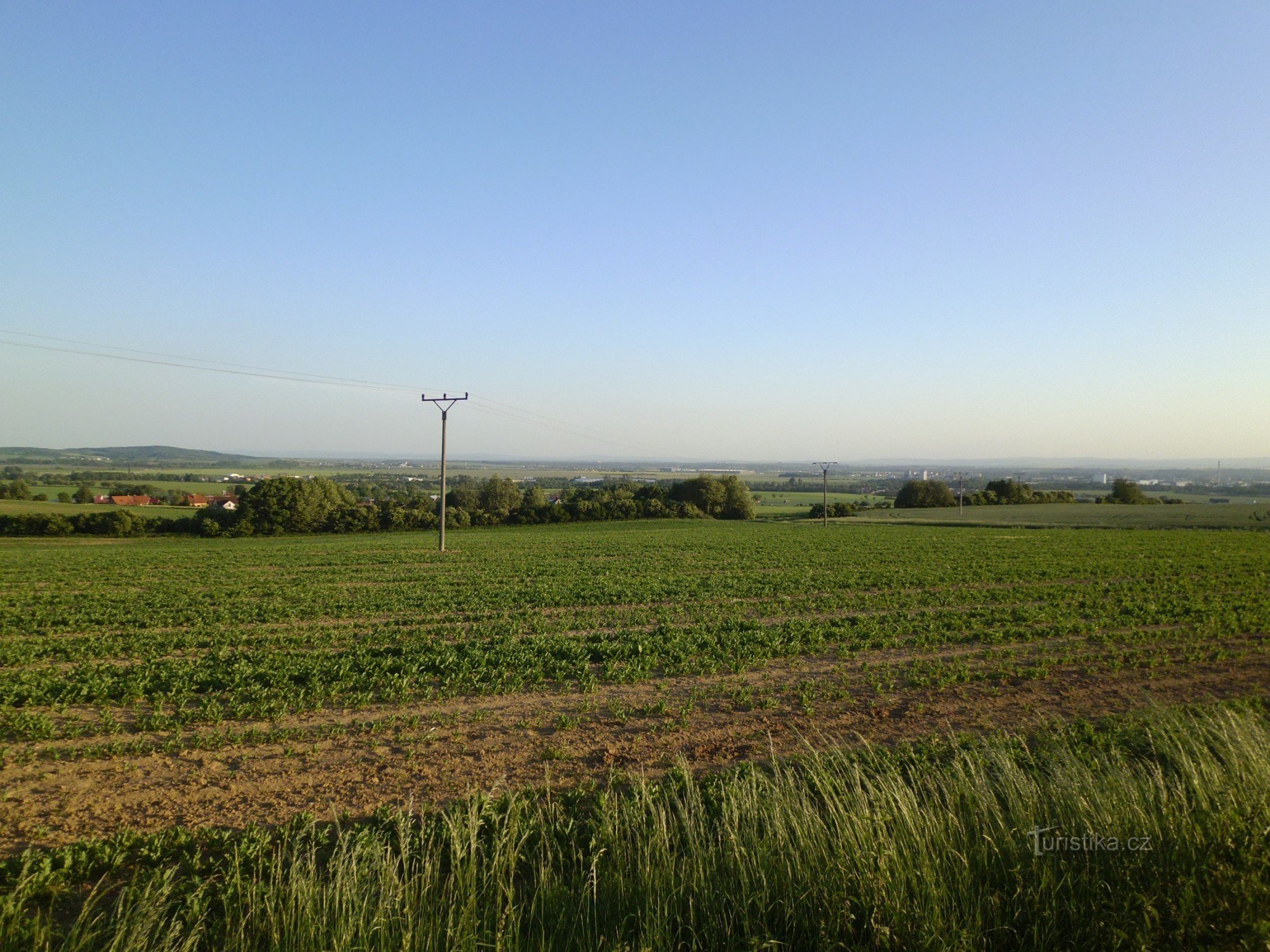 Over Bukovany: Chlum og Holice