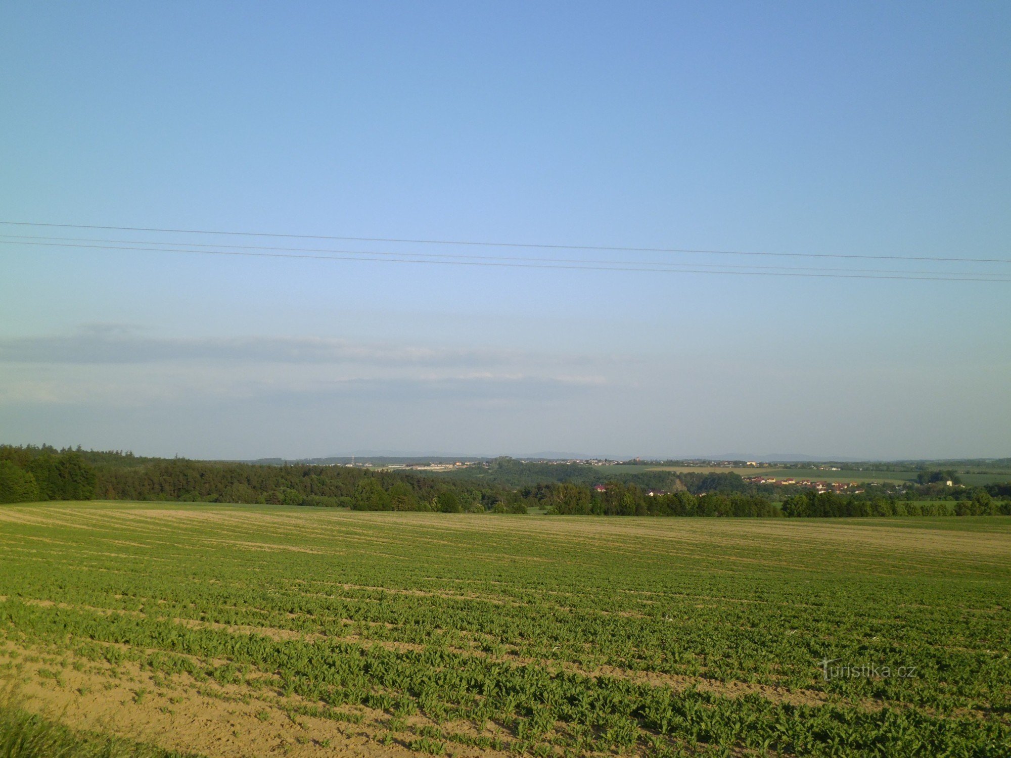 Above Bukovany: Kocourovec, Přáslavice, Bystřice