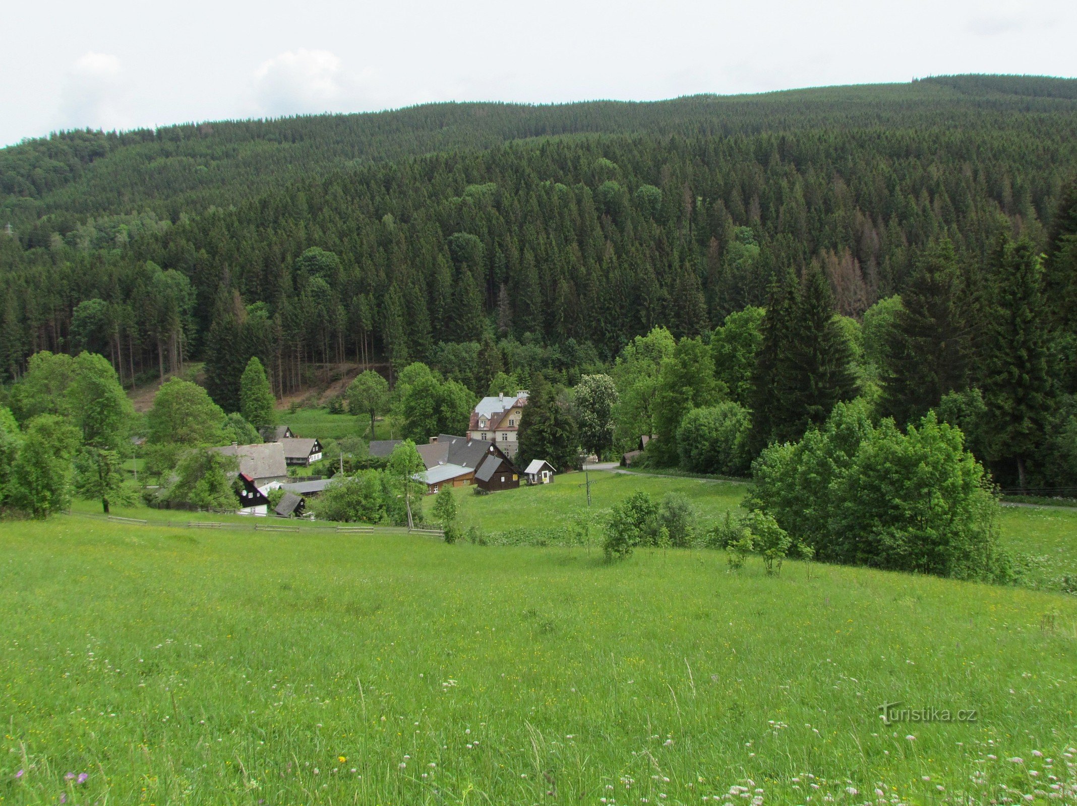 acima de Horní Údolí