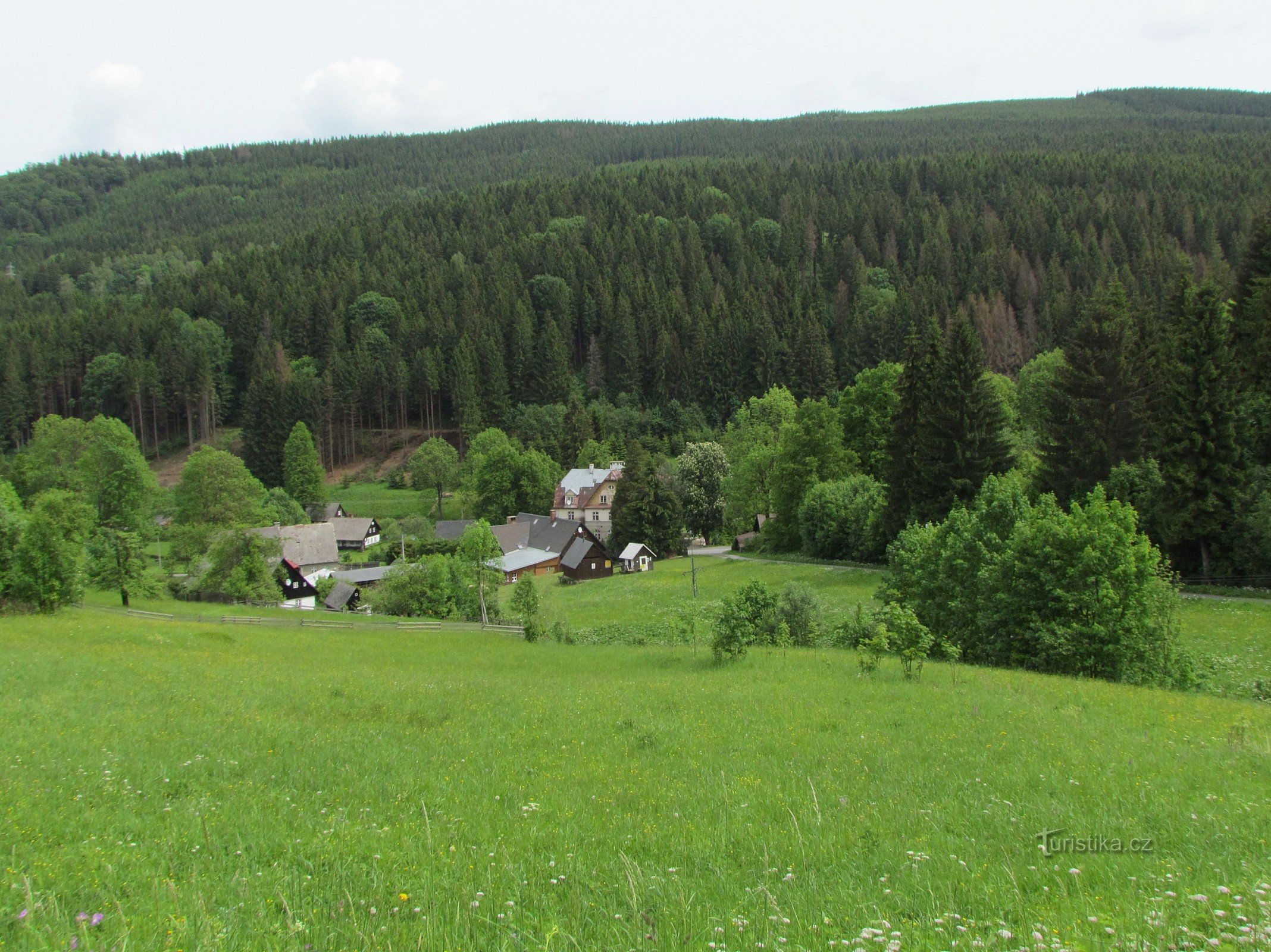 above Horní Údolí