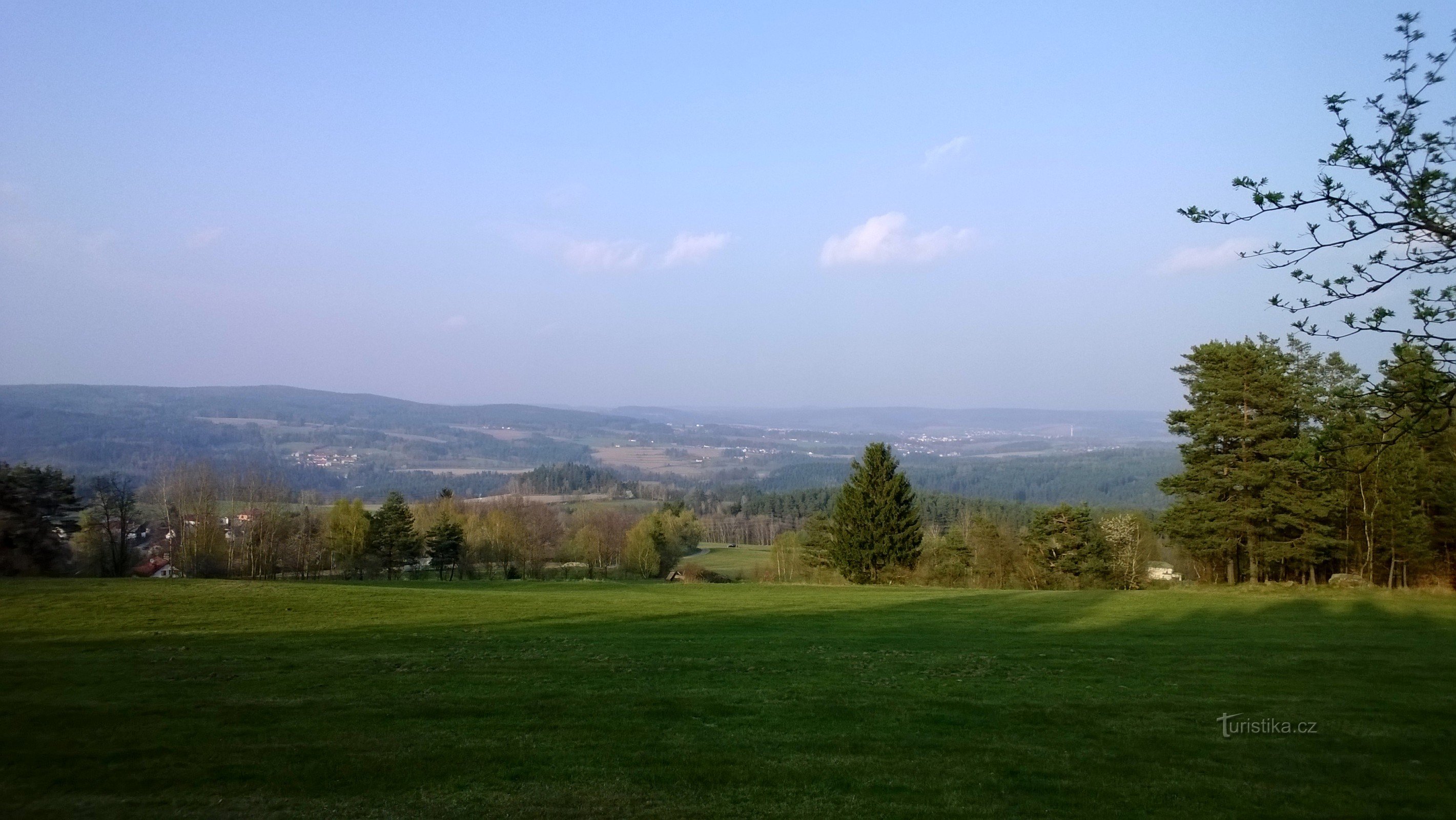 Above Koňkovice.