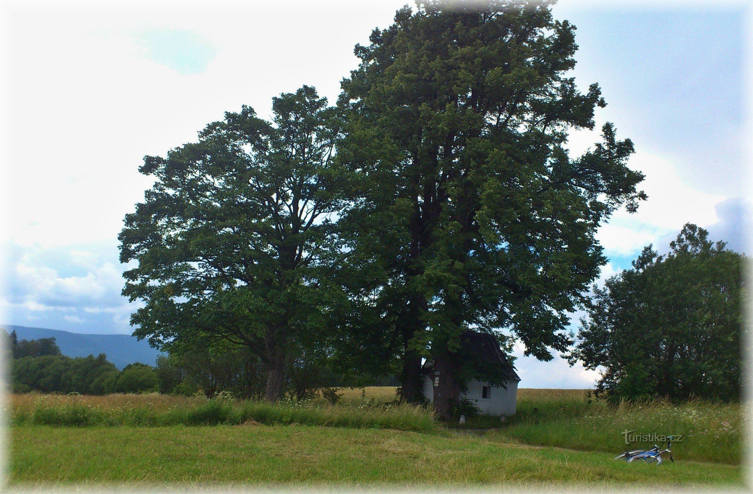 Oberhalb von Šléglov