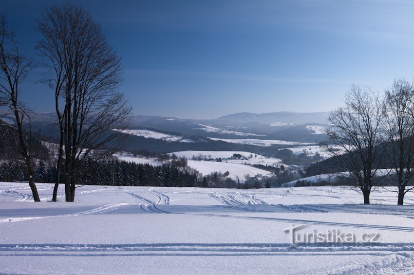 Au-dessus de Stříbrnice