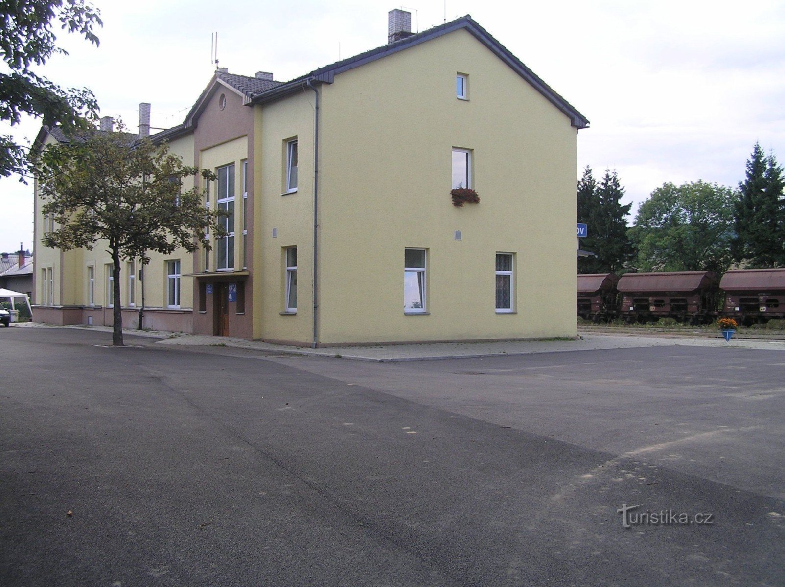 ČD-Bahnhof in Lichkov
