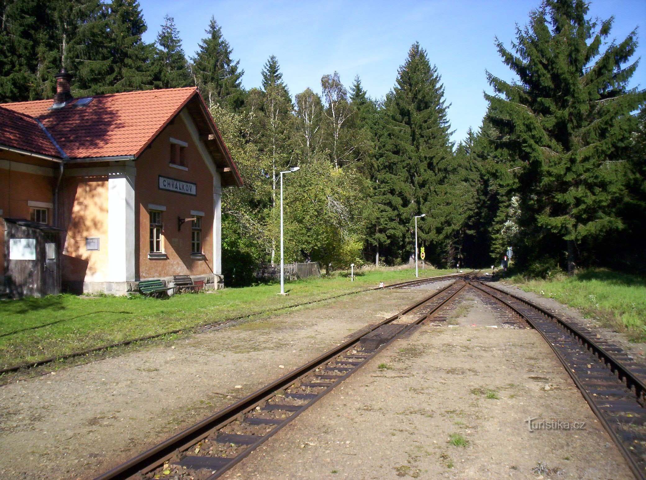 Chválkov station