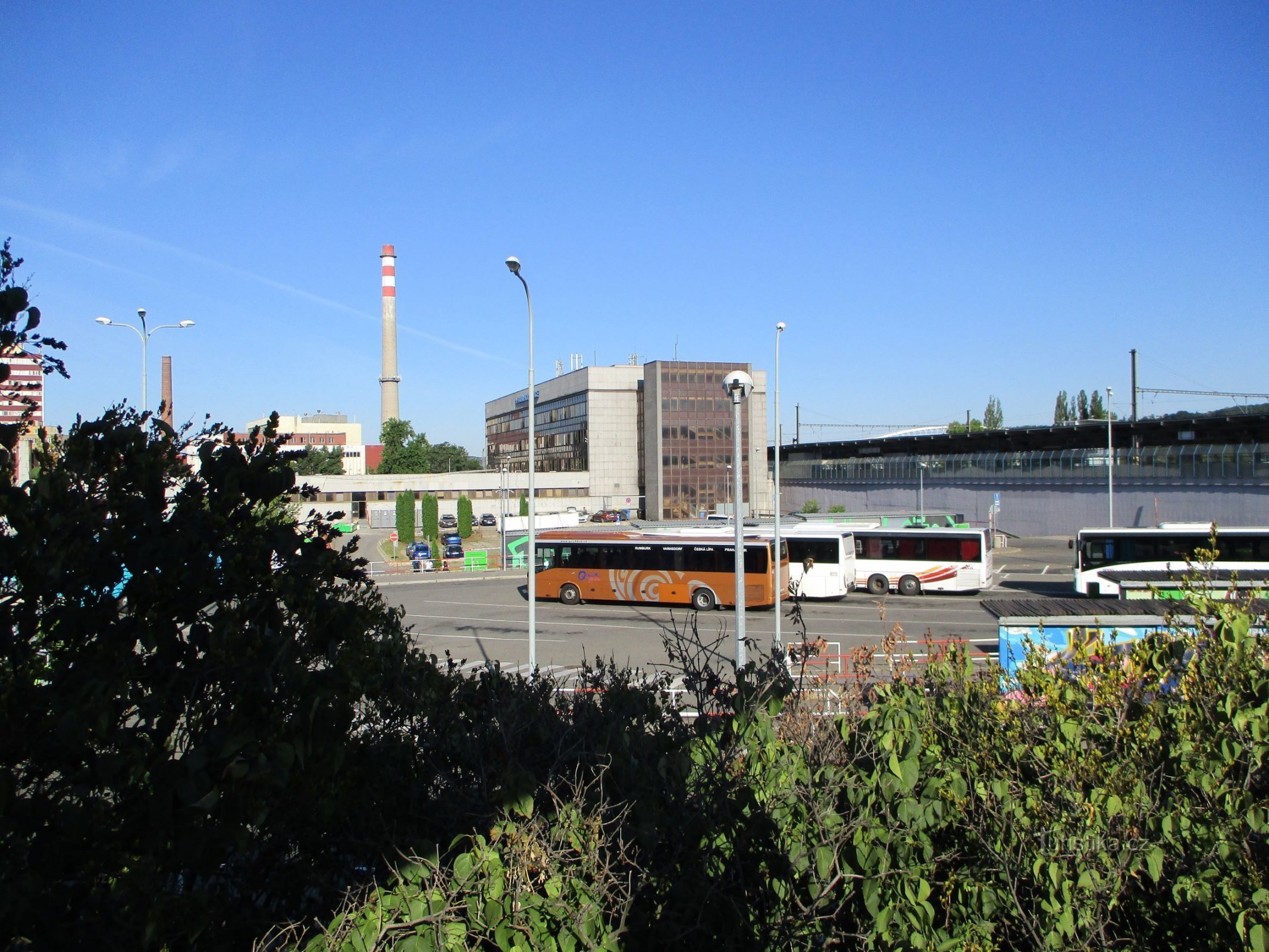 Holešovice Station (Prag, 31.7.2020. august XNUMX)