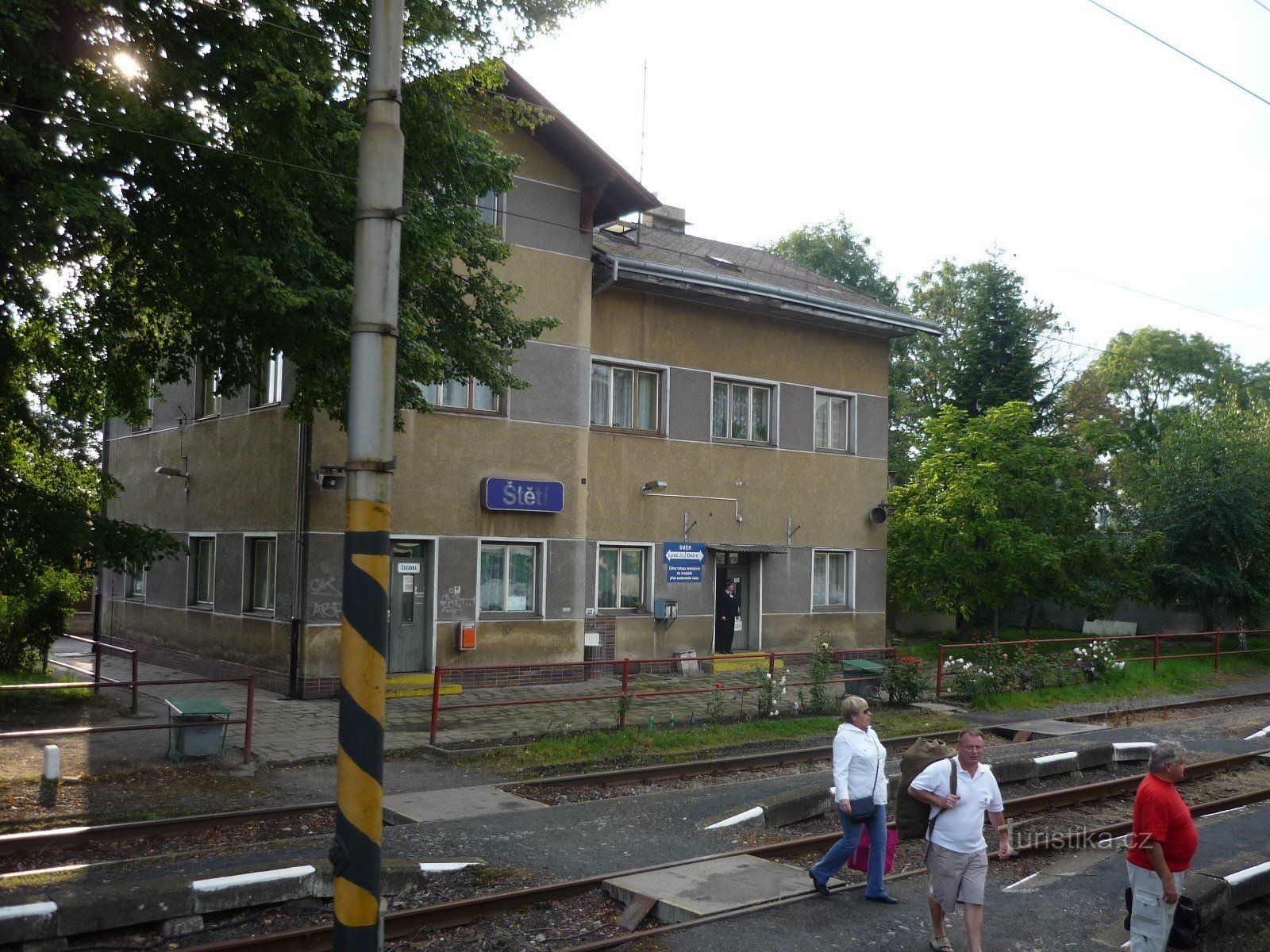 Štětí station