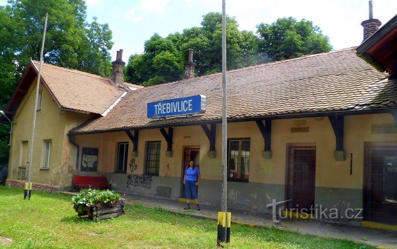 Bahnhof Třebívlice