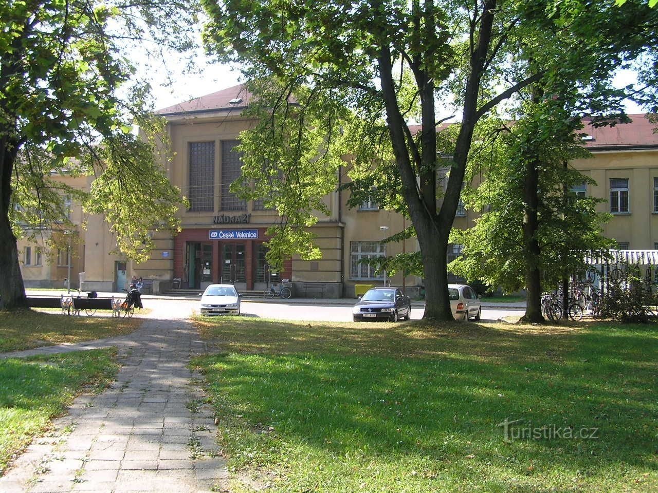 La stazione ferroviaria di České Velenice