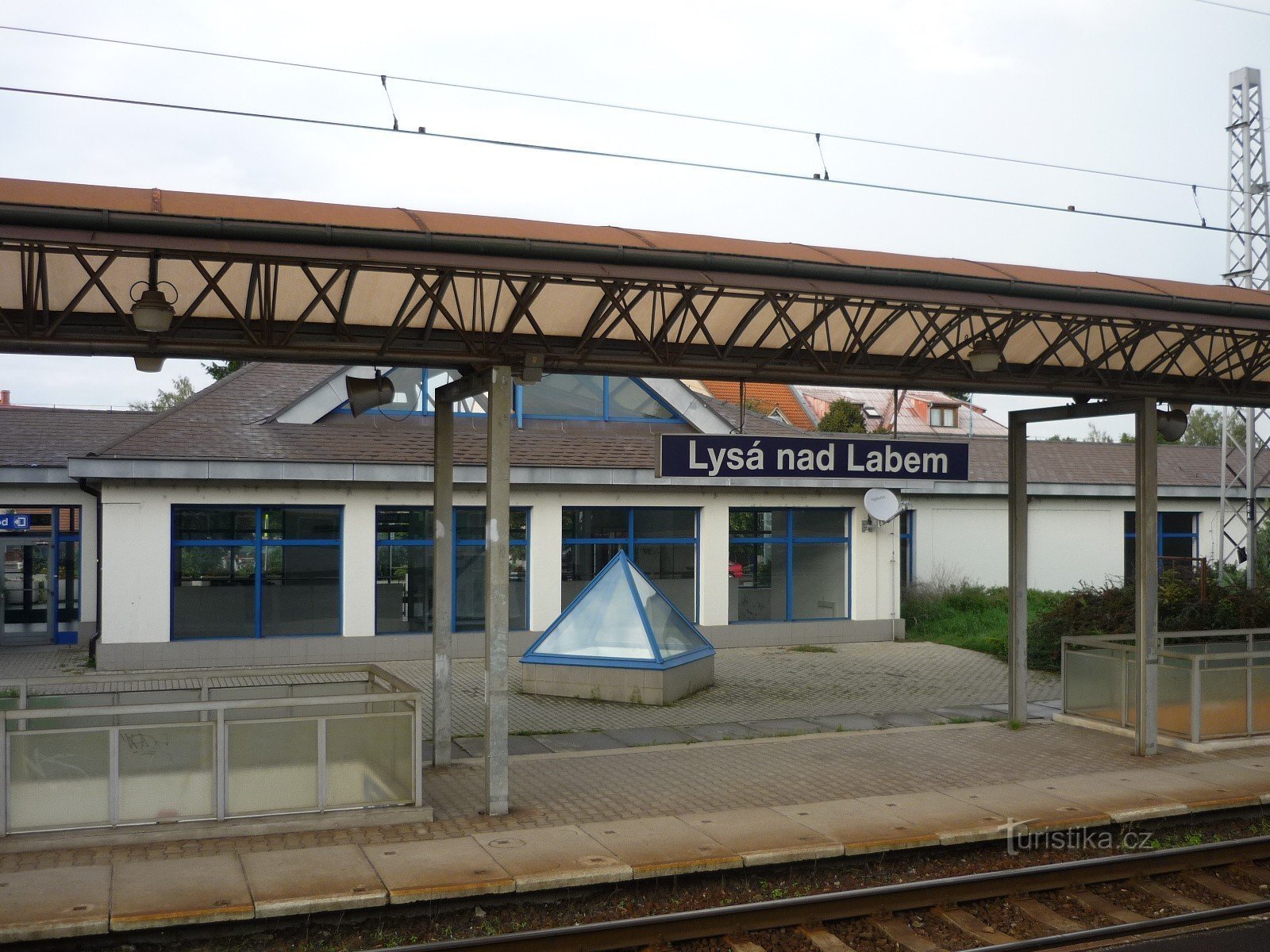Het treinstation van Lysá nad Labem