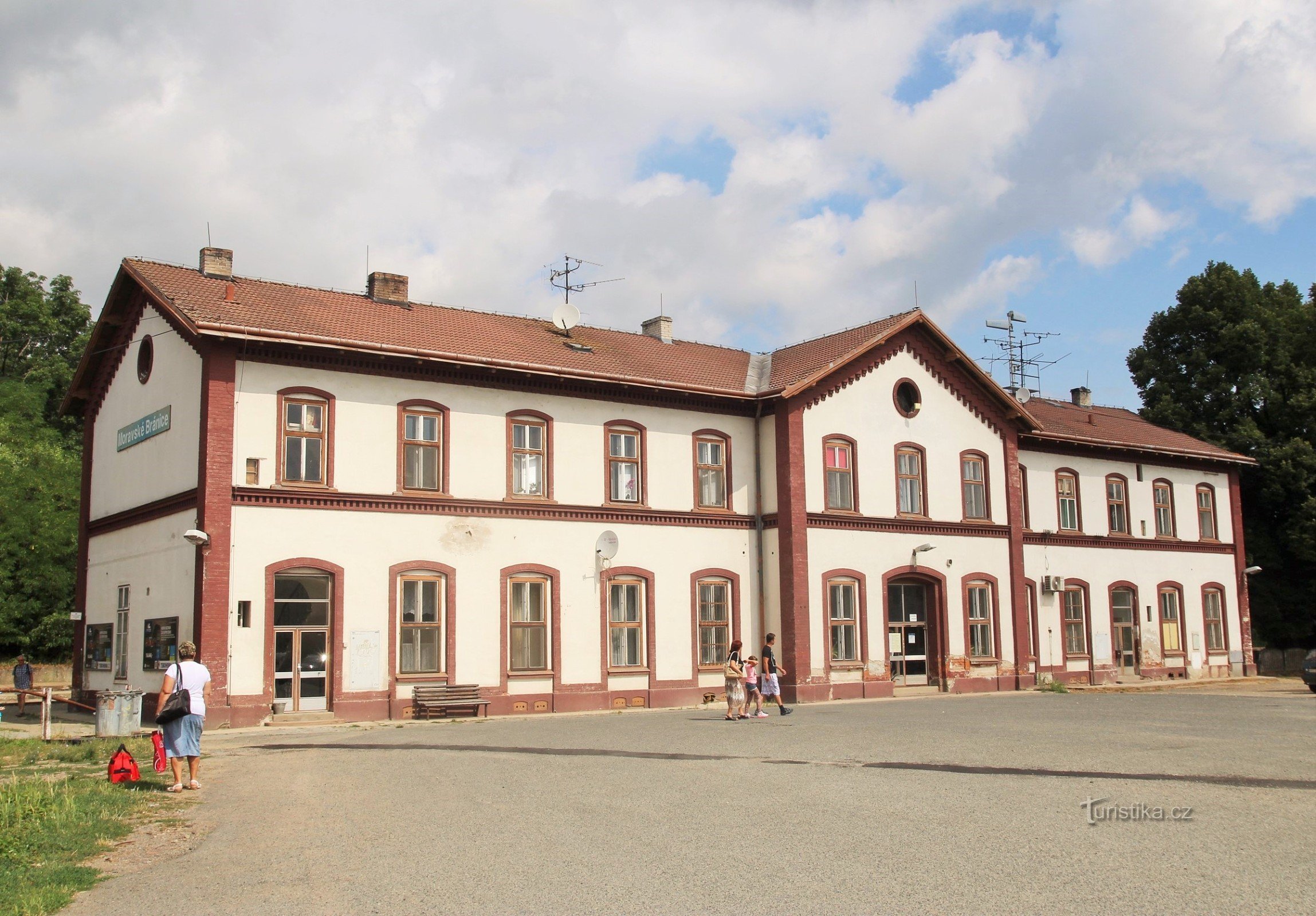 Nádraží v Moravských Bránicích