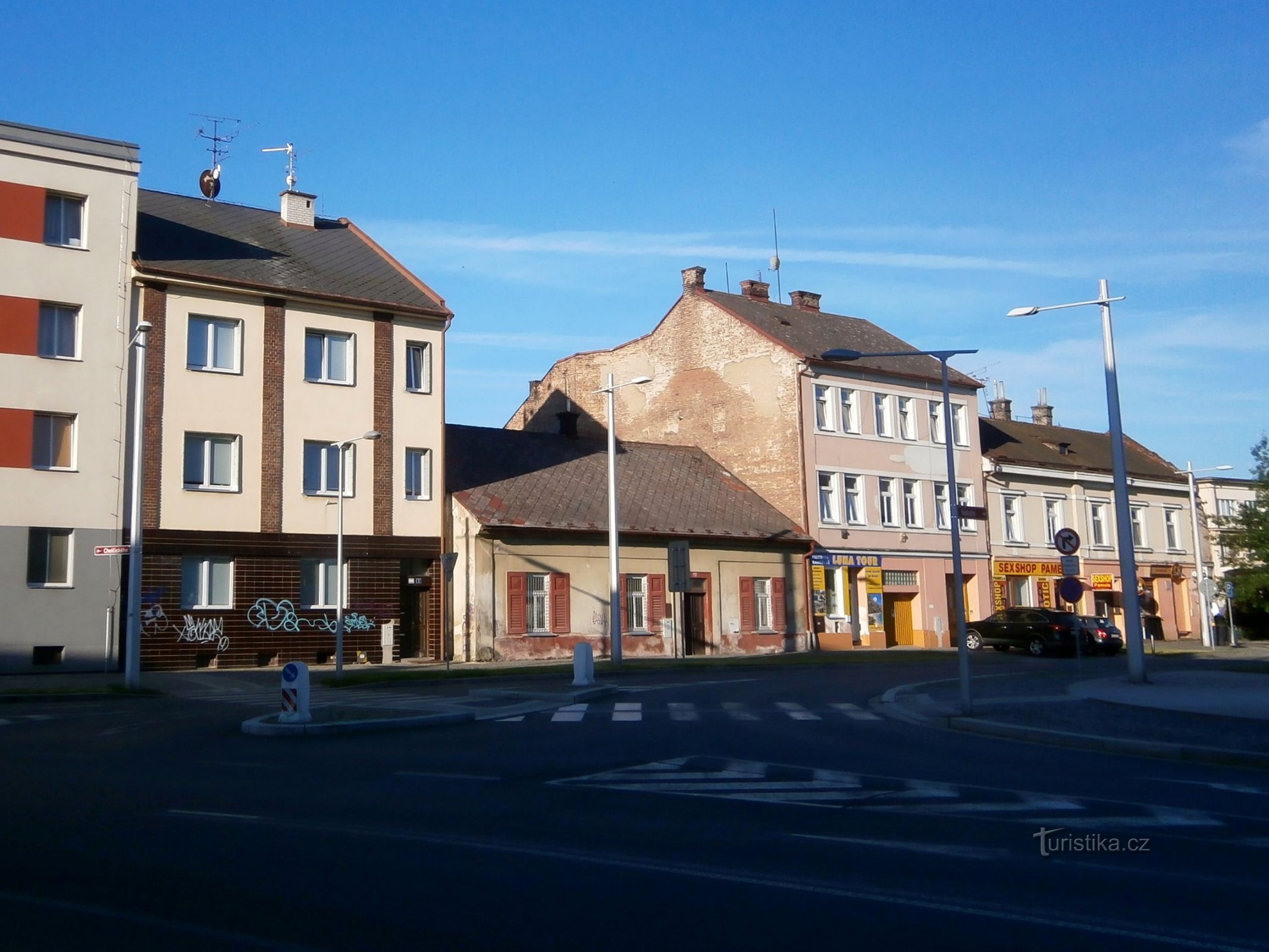 Calle de la estación (Hradec Králové, 25.6.2017/XNUMX/XNUMX)