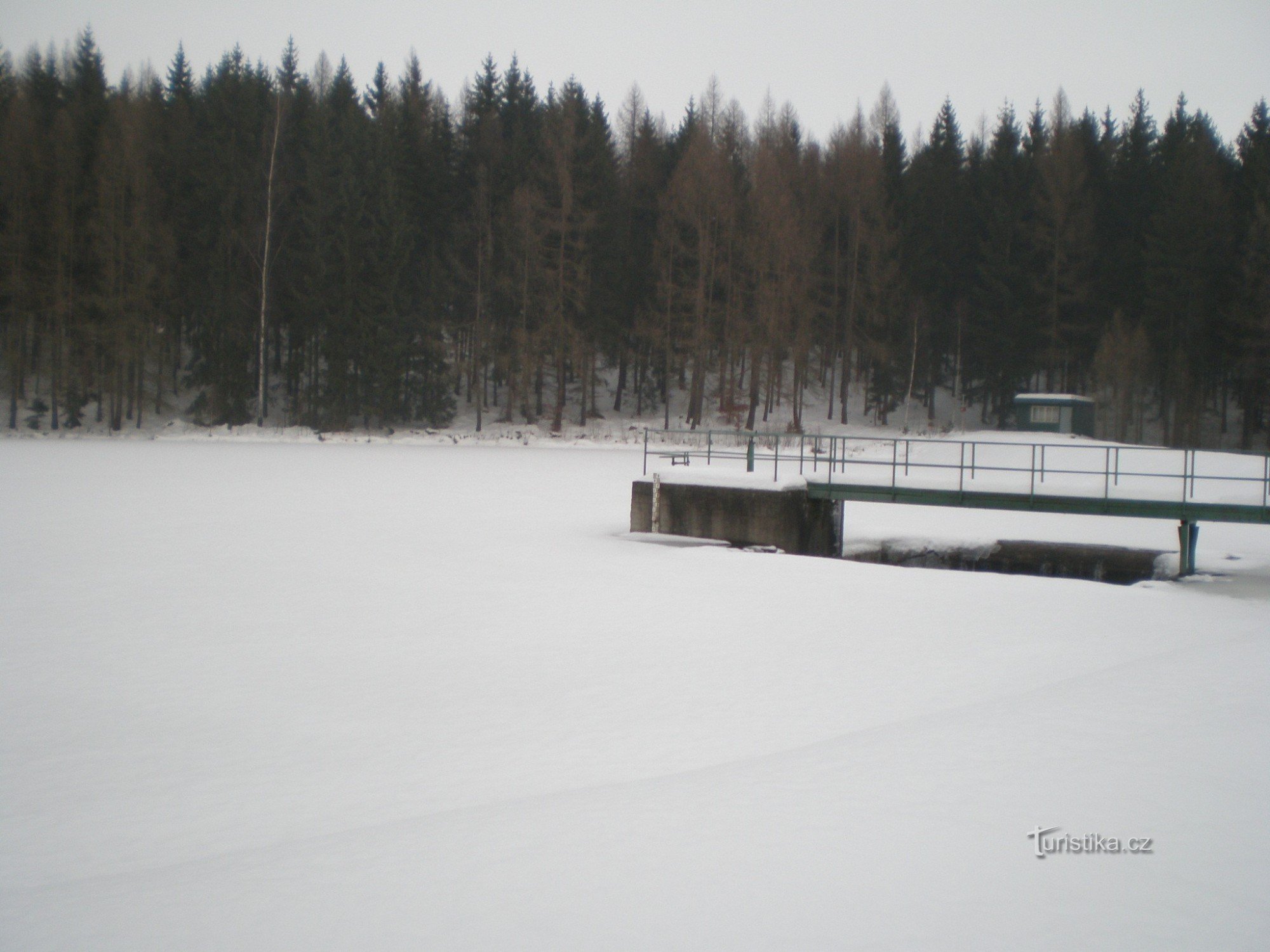 Struhový potok の貯水池