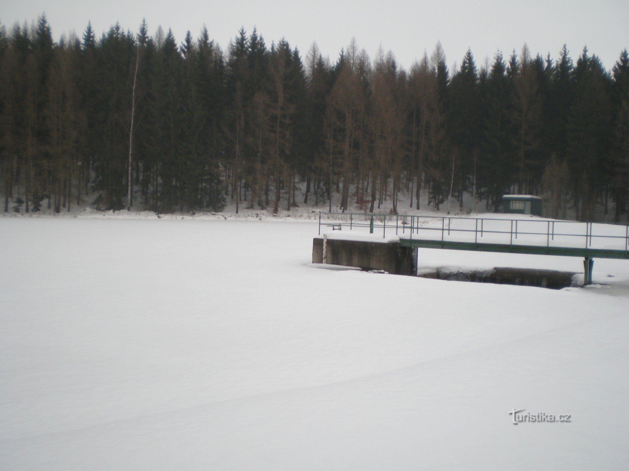 reservoir on Struhový potok