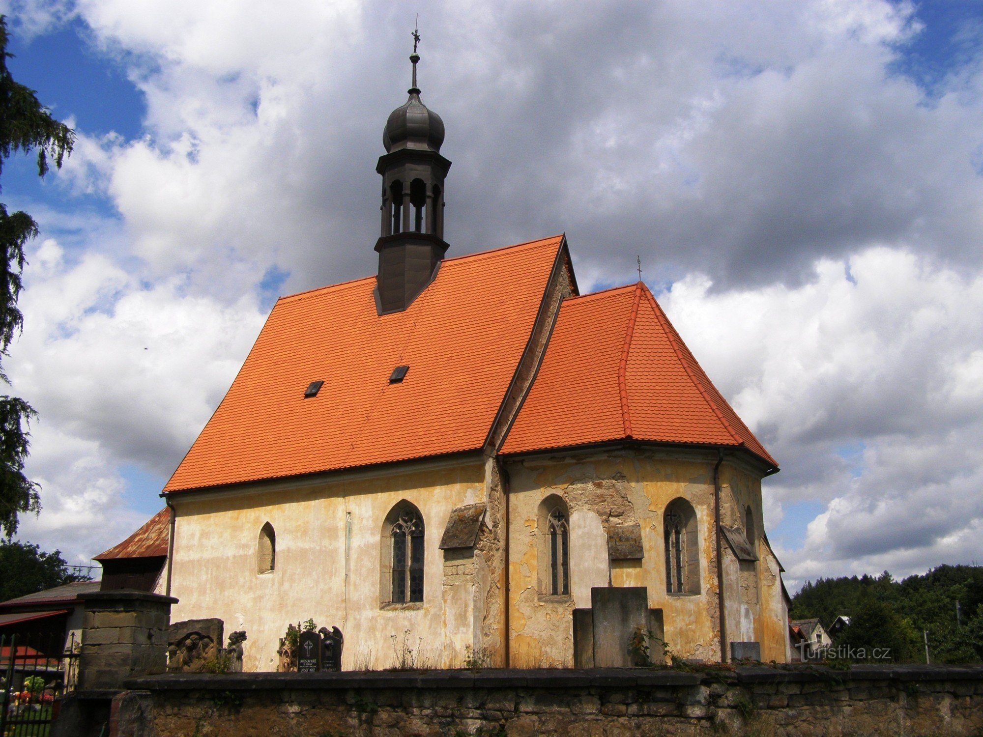 Nadslav - kostel sv. Prokopa
