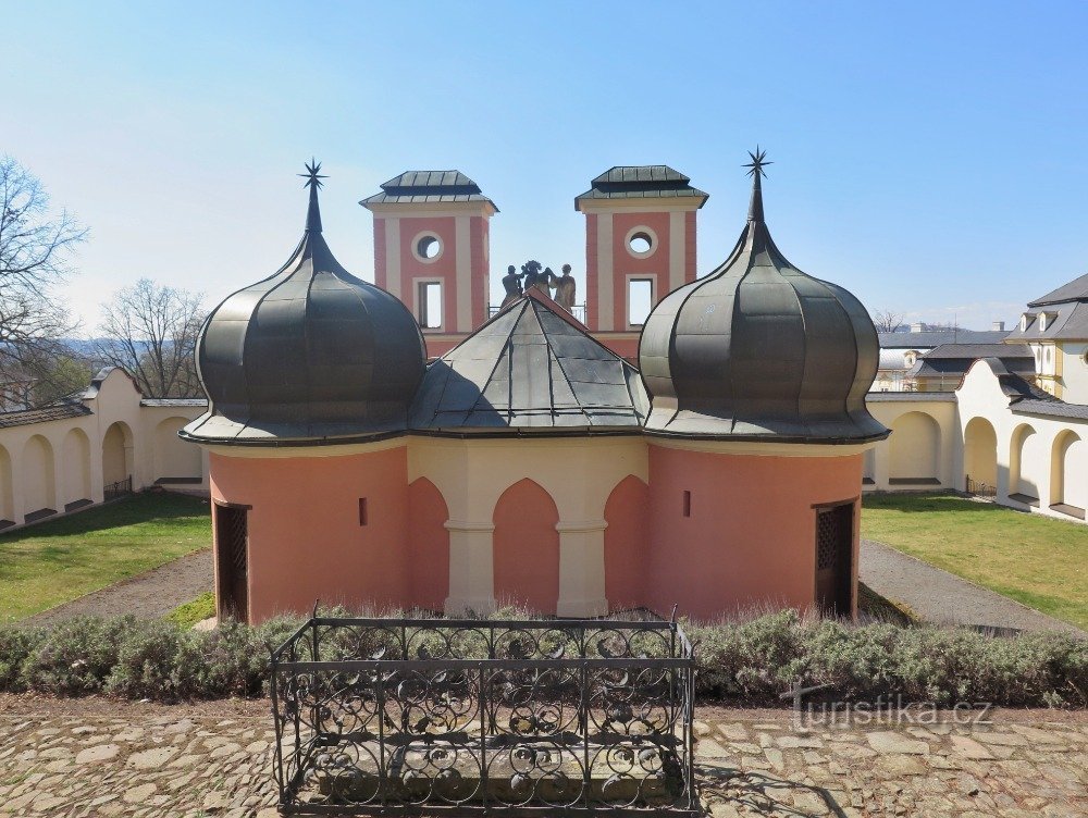 Calvary courtyard