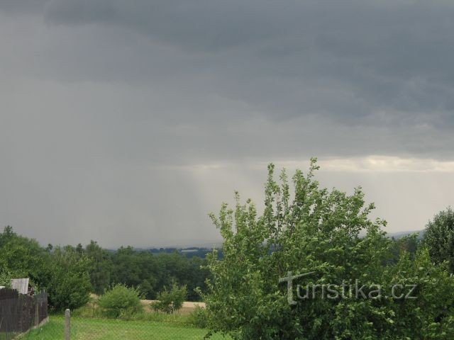 Plötslig storm - ska jag ens gå ner?