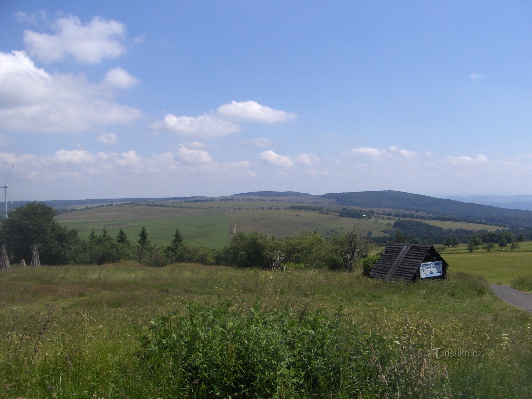 Plateau in Richtung Adolfov