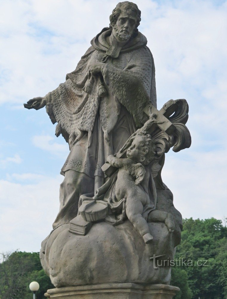 Hané-Platz - Statue von St. Jan Nepomuký