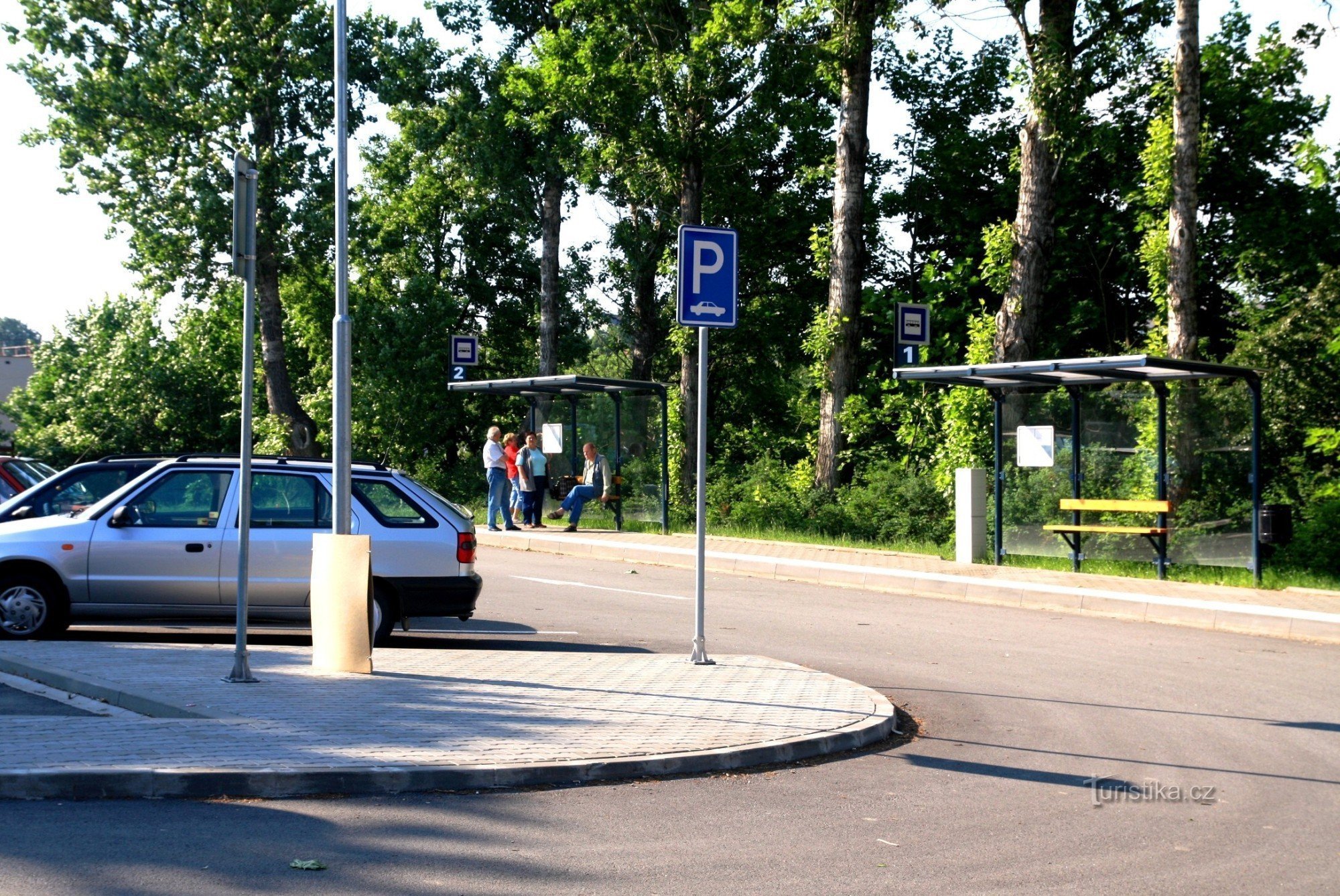 Náměšť nad Oslavou - dworzec autobusowy