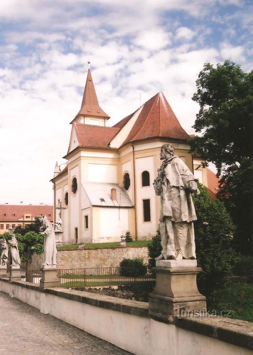 Náměšť nad Oslavou - Kyrkan St. Johannes Döparen