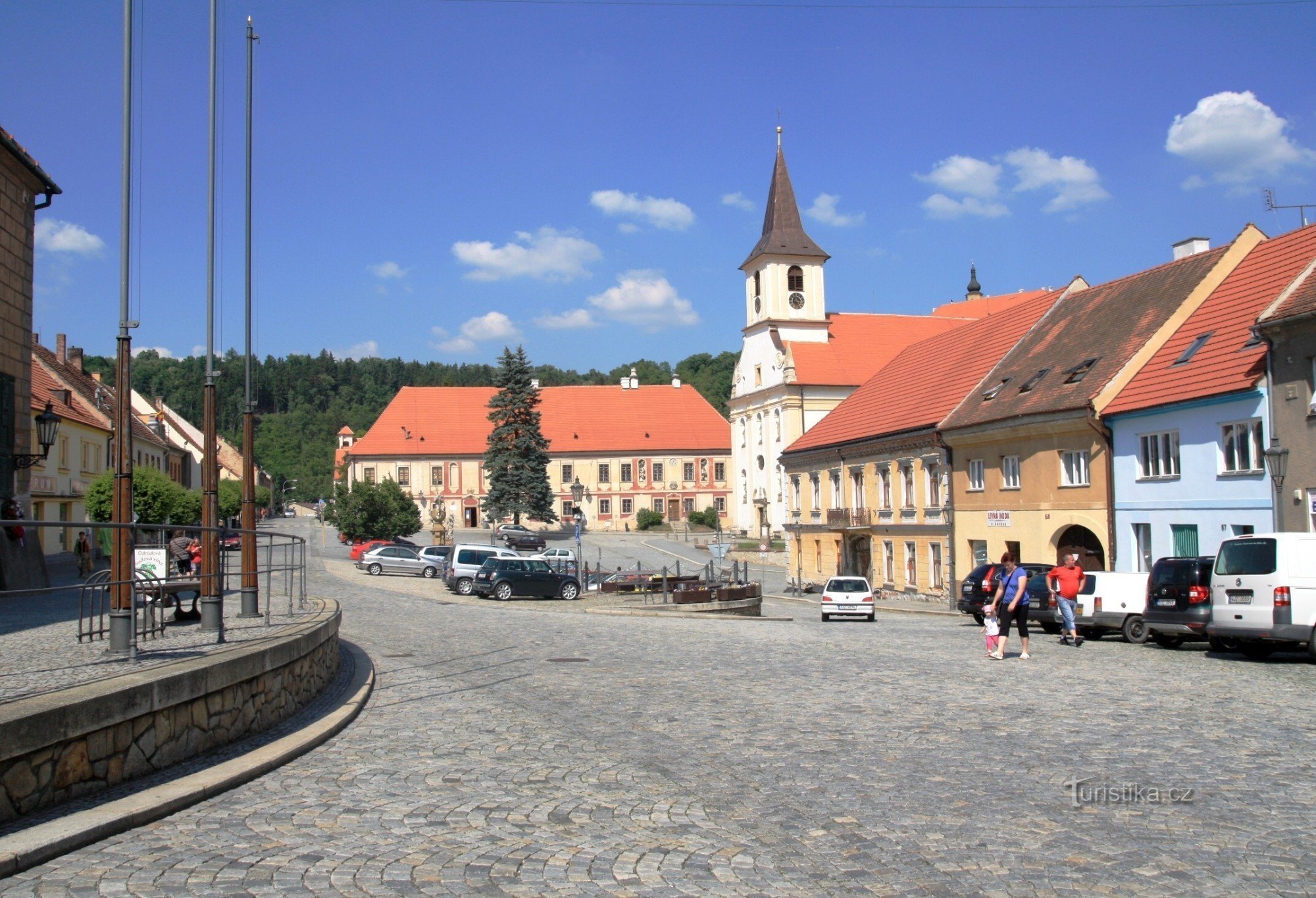 Náměšť nad Oslavou - Masaryk-torget