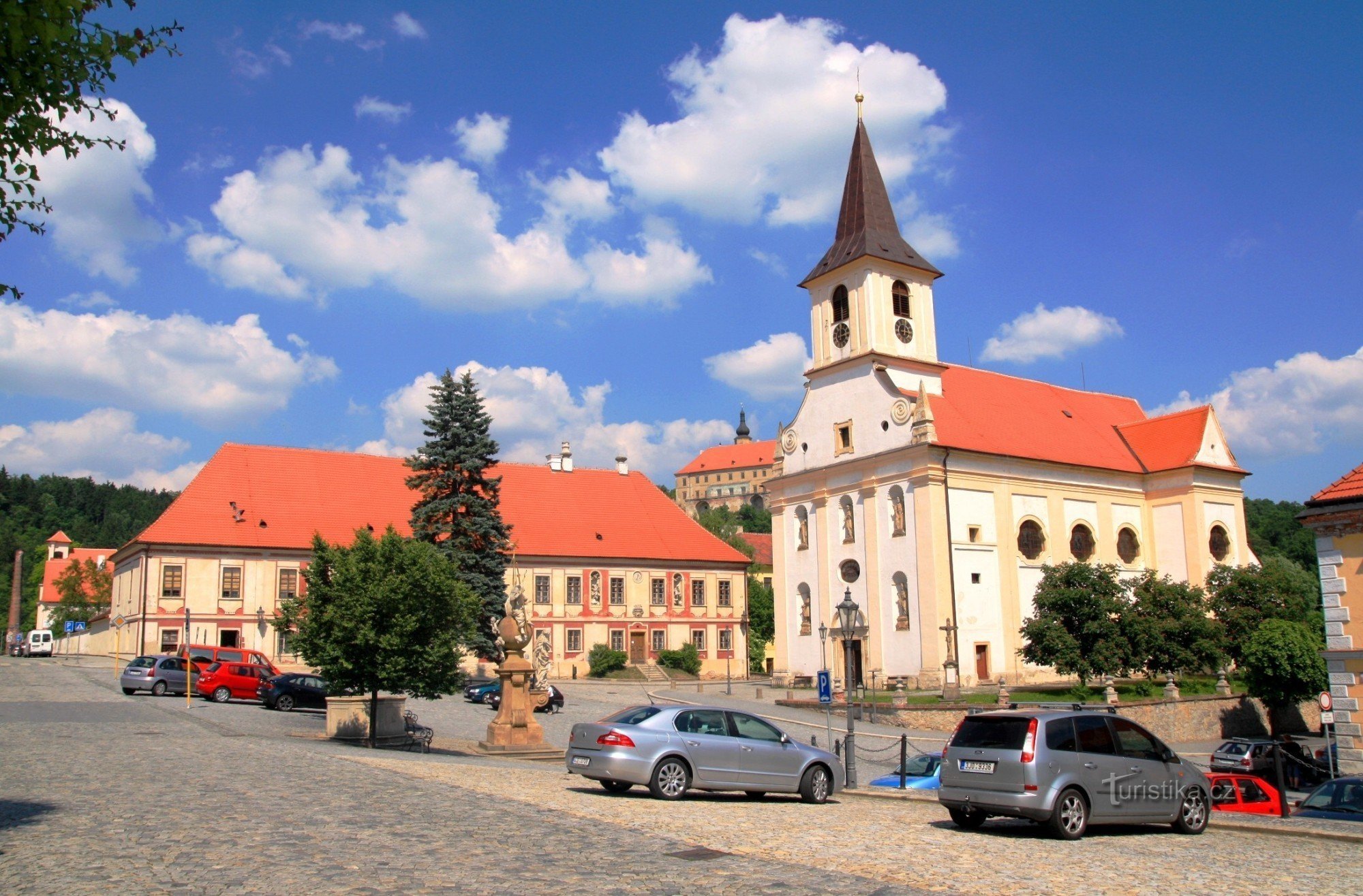 Náměšť nad Oslavou - plac Masaryka