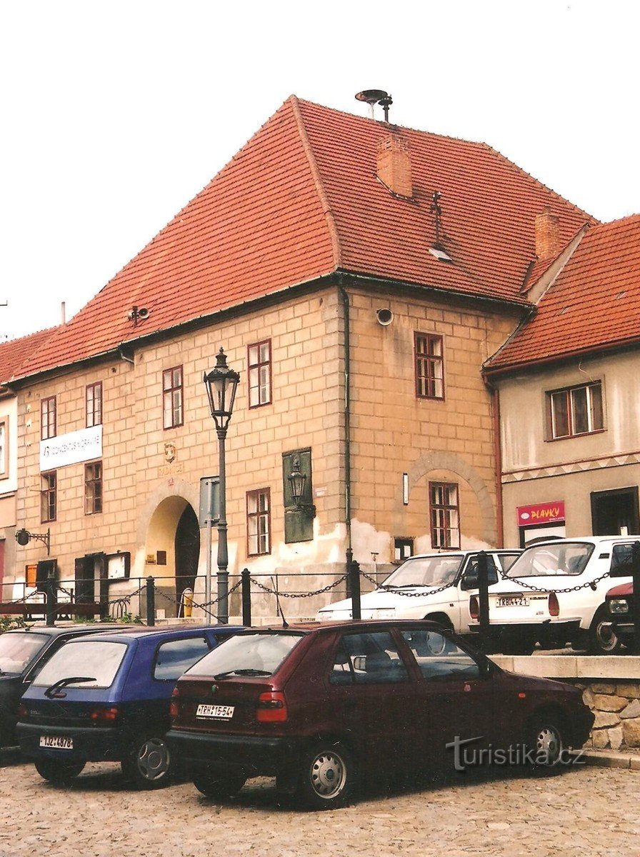 Náměšť nad Oslavou - gamla rådhuset