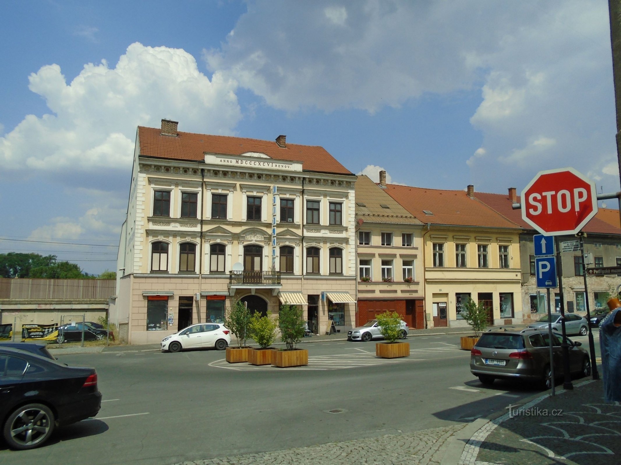 Náměstí Jana z Dražice št. 307-309 (Roudnice nad Labem, 23.7.2018. XNUMX. XNUMX)