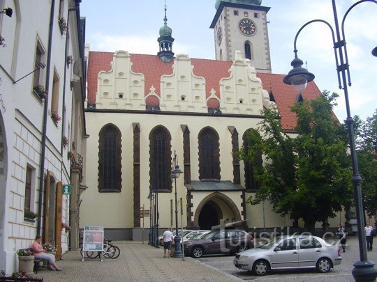 Jan Žižka Square in Tábor