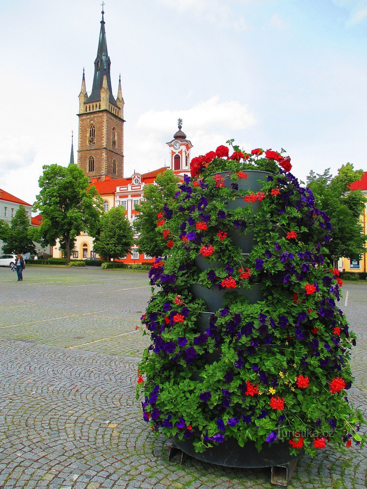 Jan Žižkas torg från Trocnov