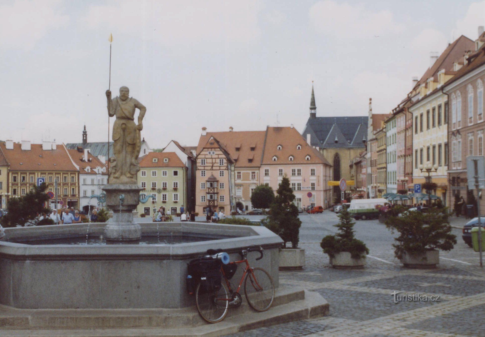 Plac Krále Jiřího z Poděbrady w Cheb