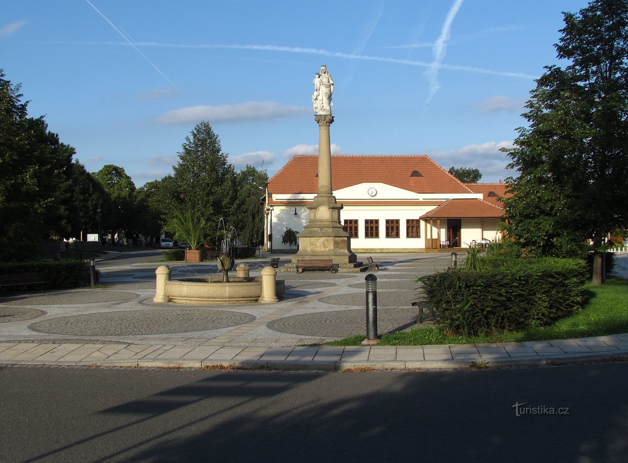 Náměstí Svobody in Buchlovice