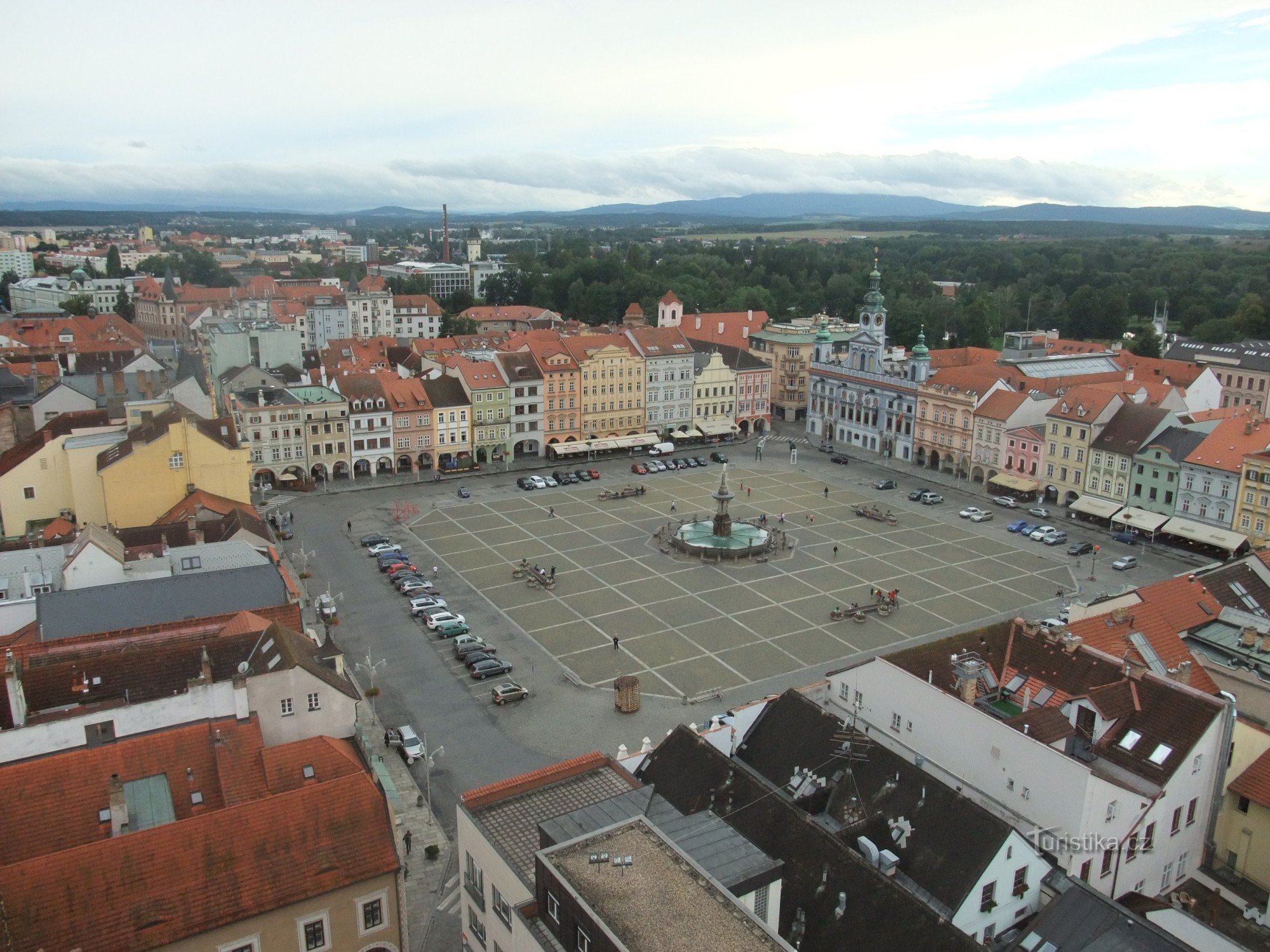 quảng trường ở České Budějovice