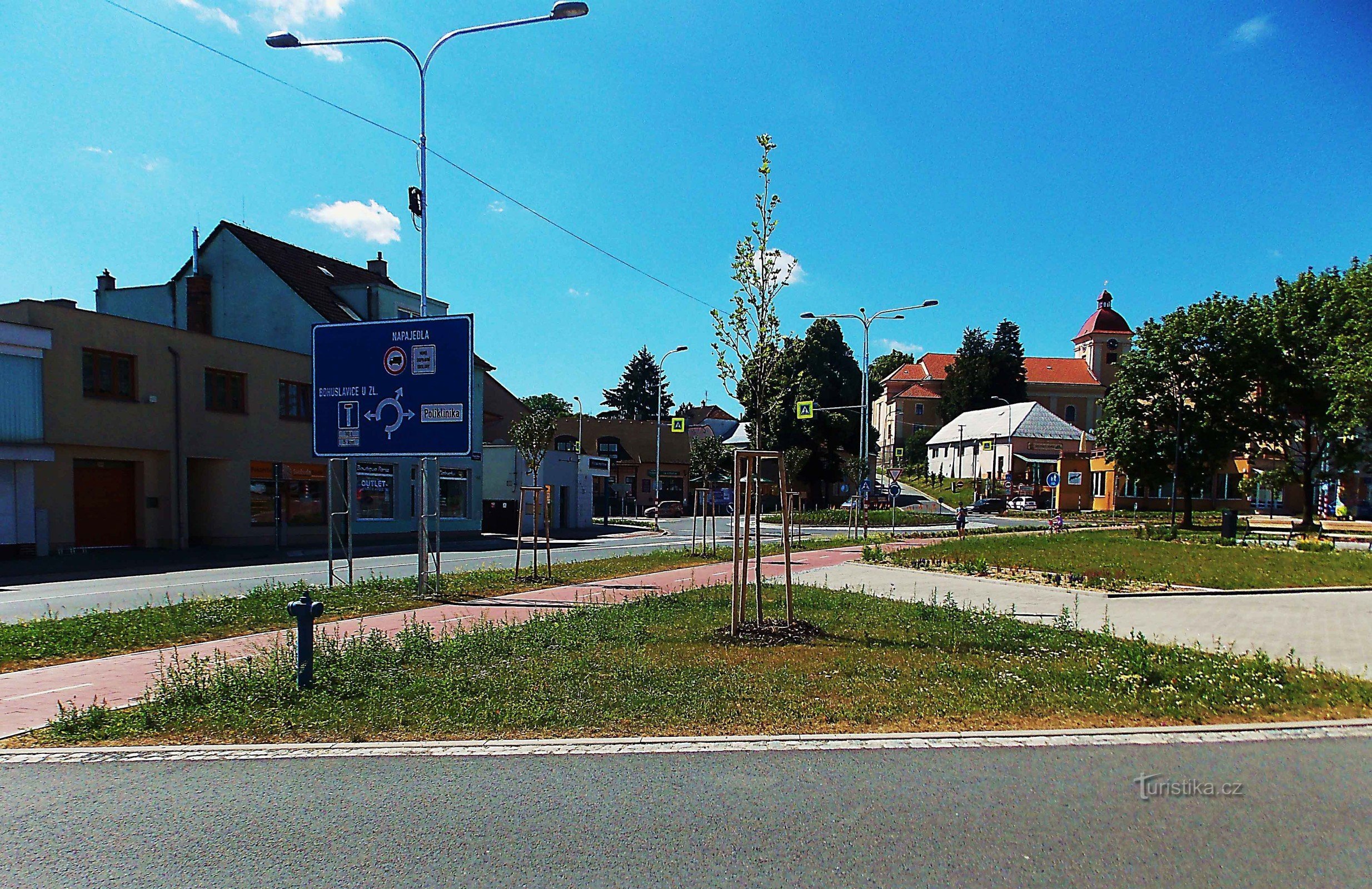 torget i Malenovice