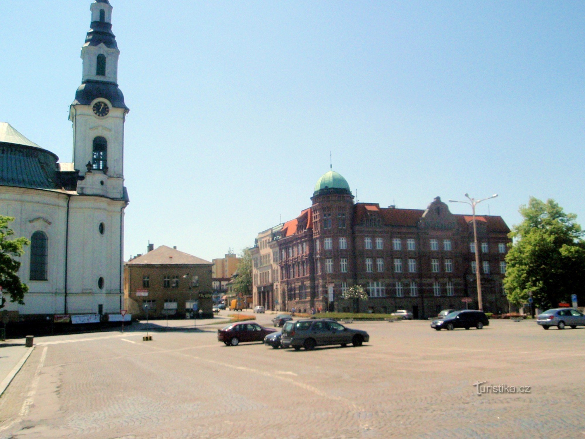Nové Bor 的广场