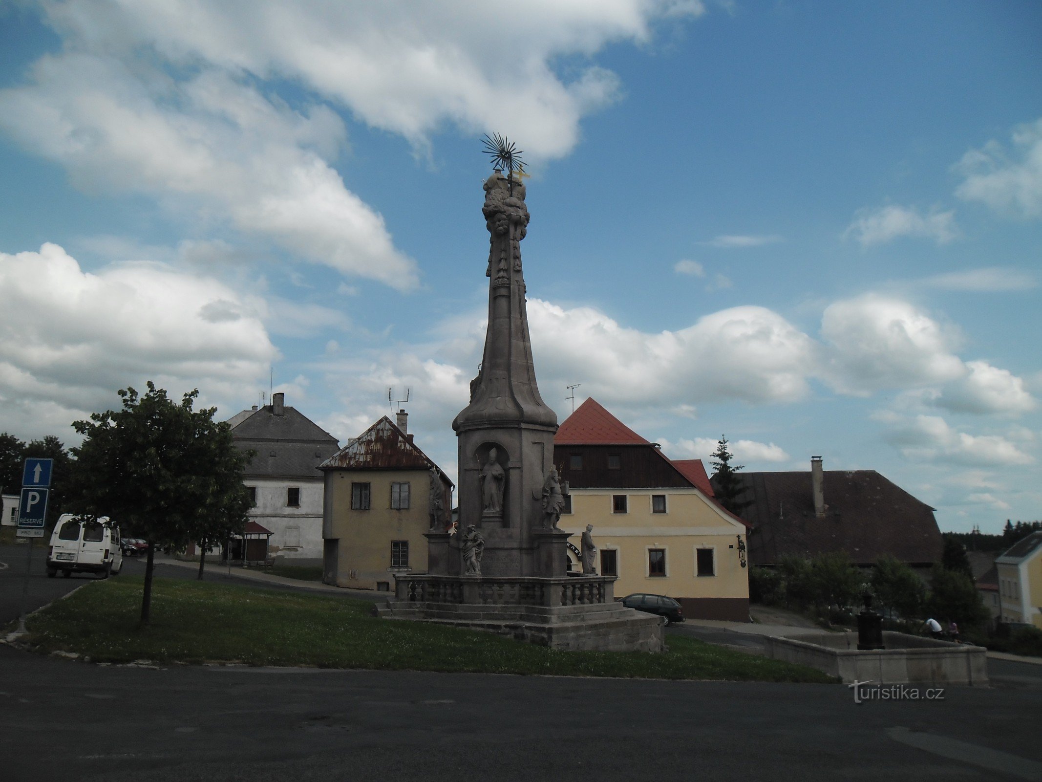 Piazza a Teplá