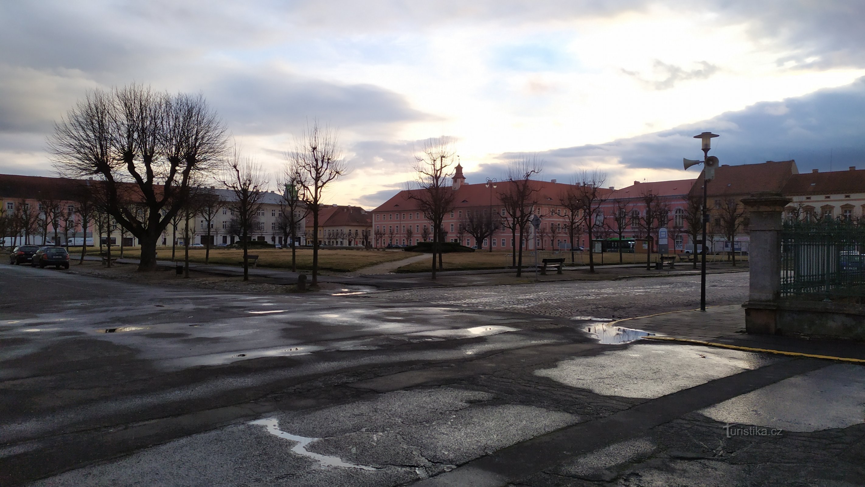 Plaza en Terezín