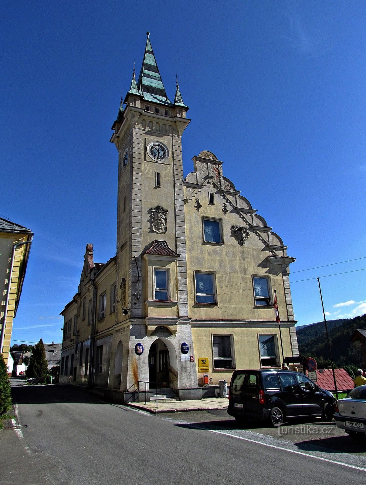 Square in Branná