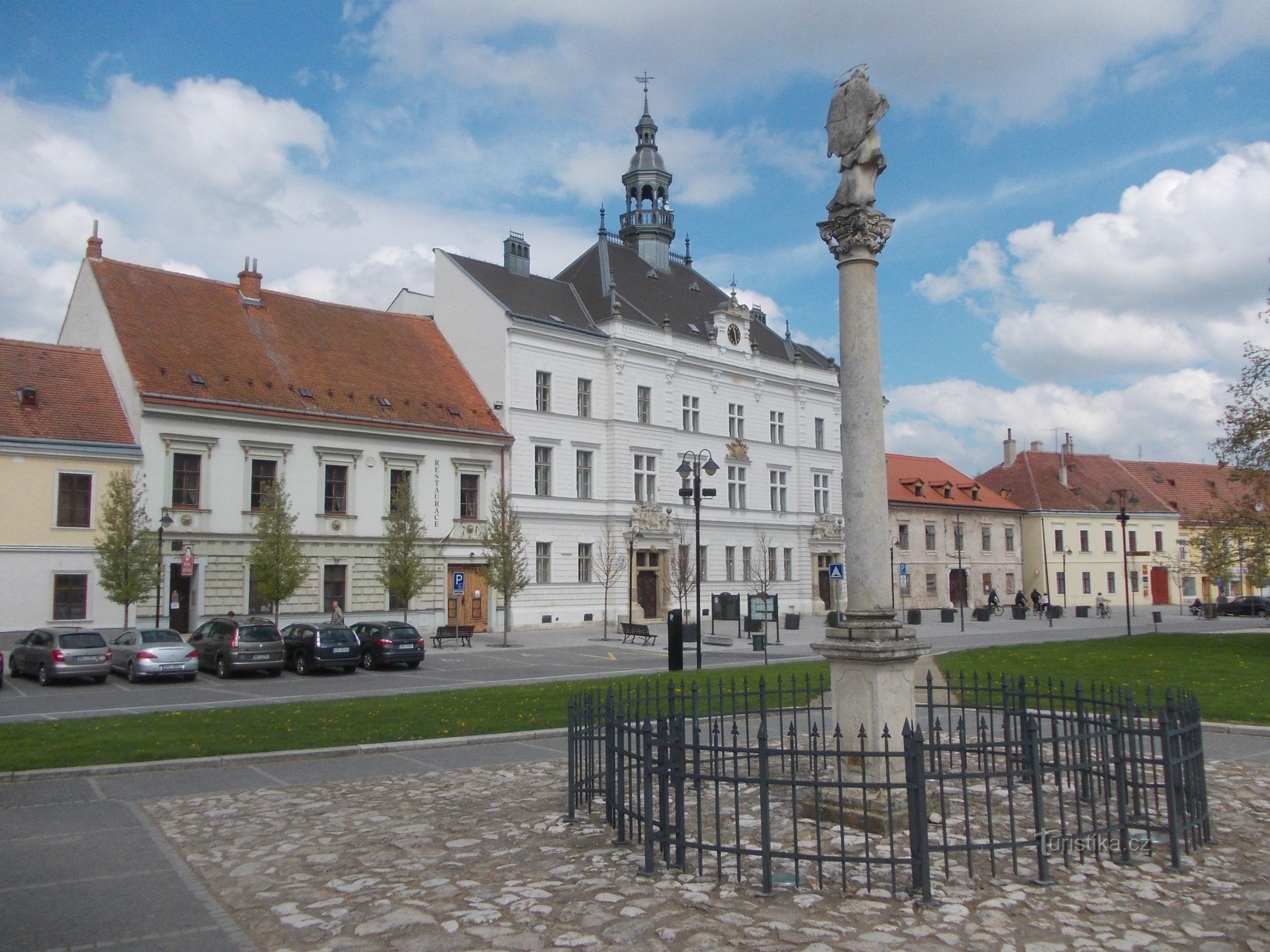 town square