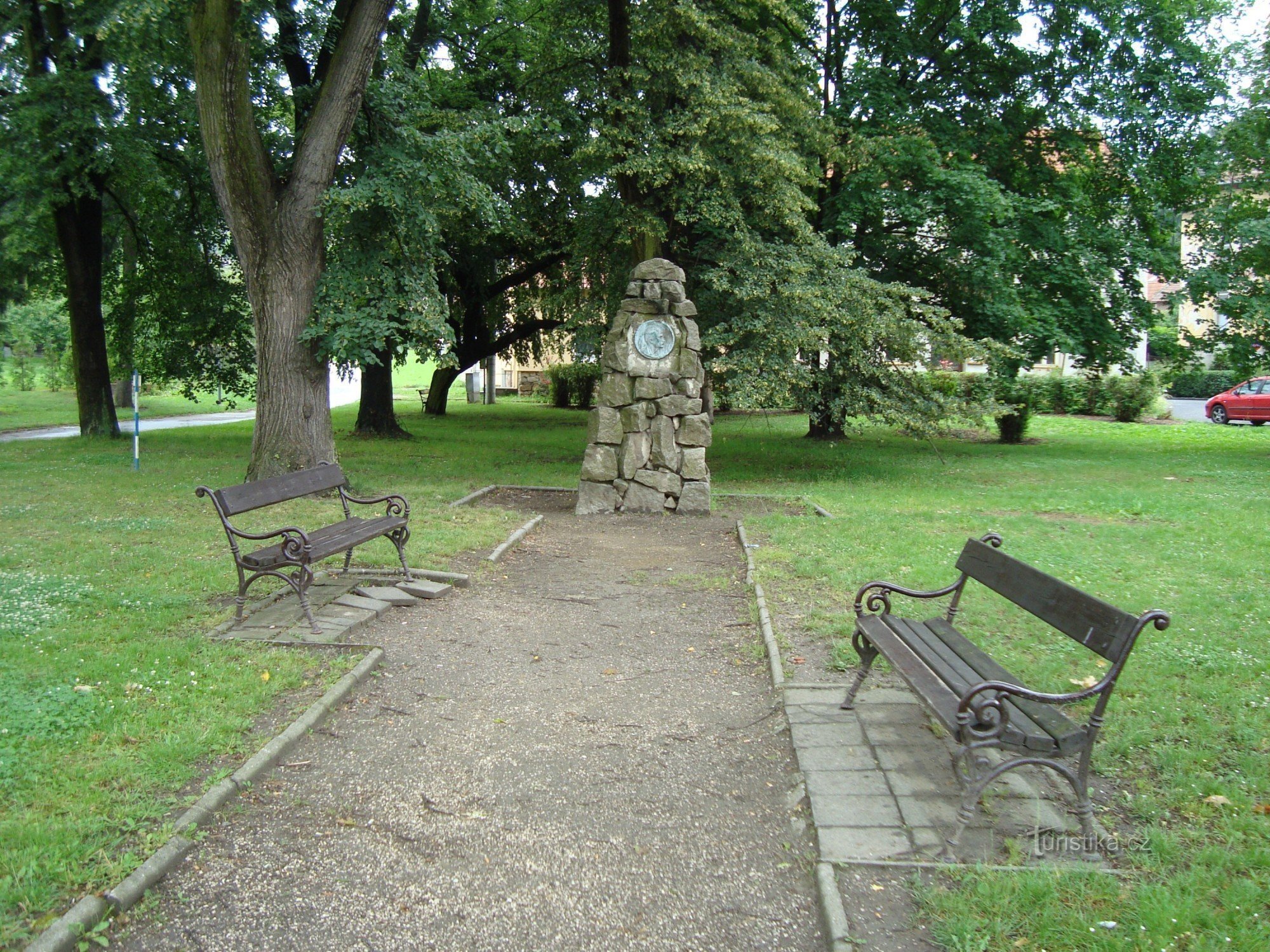 Napajedla-KHBorovský-Denkmal-Foto: Ulrych Mir.