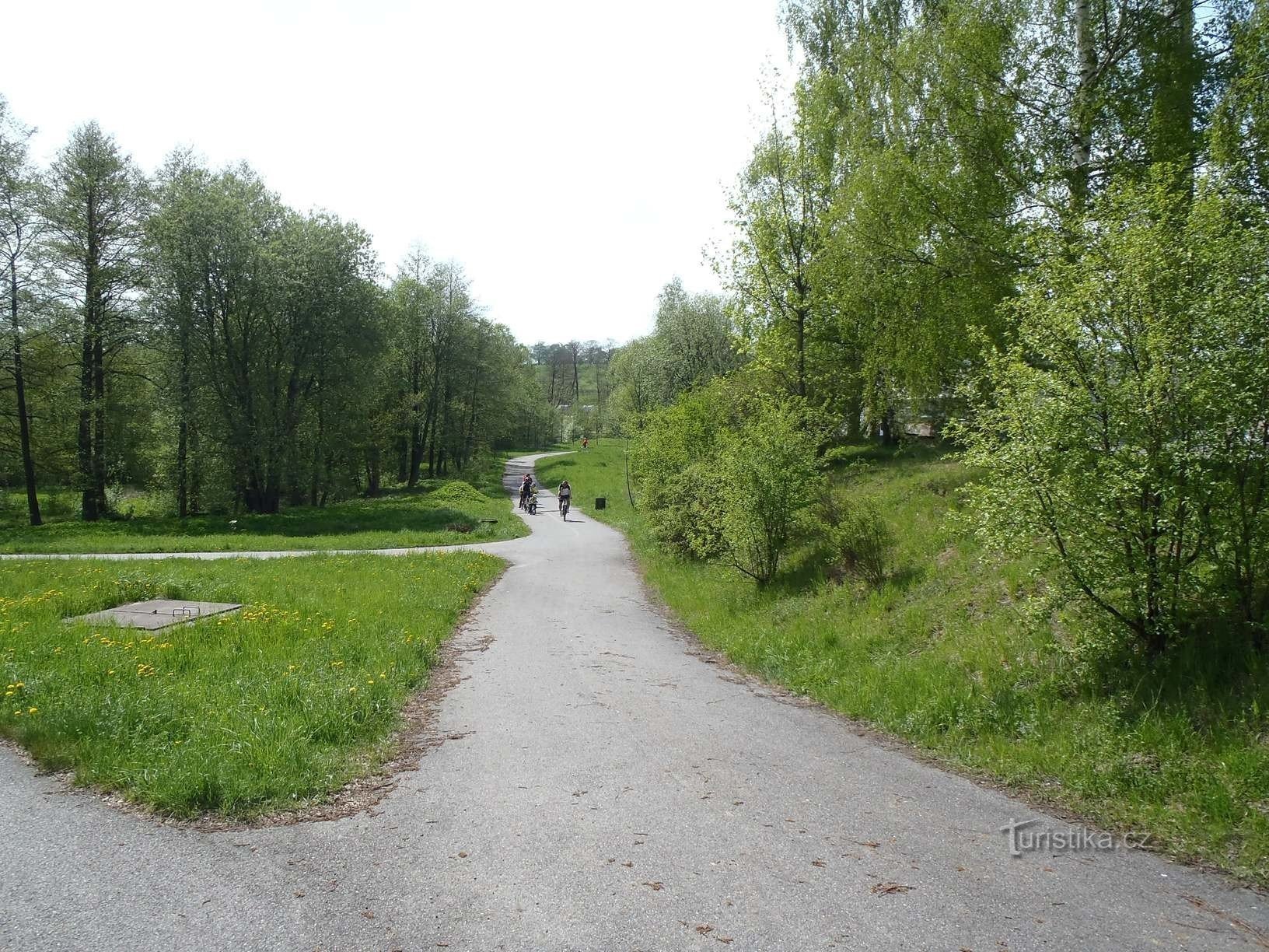 Conexión con la ruta ciclista y en línea de Santini - 5.5.2012/XNUMX/XNUMX