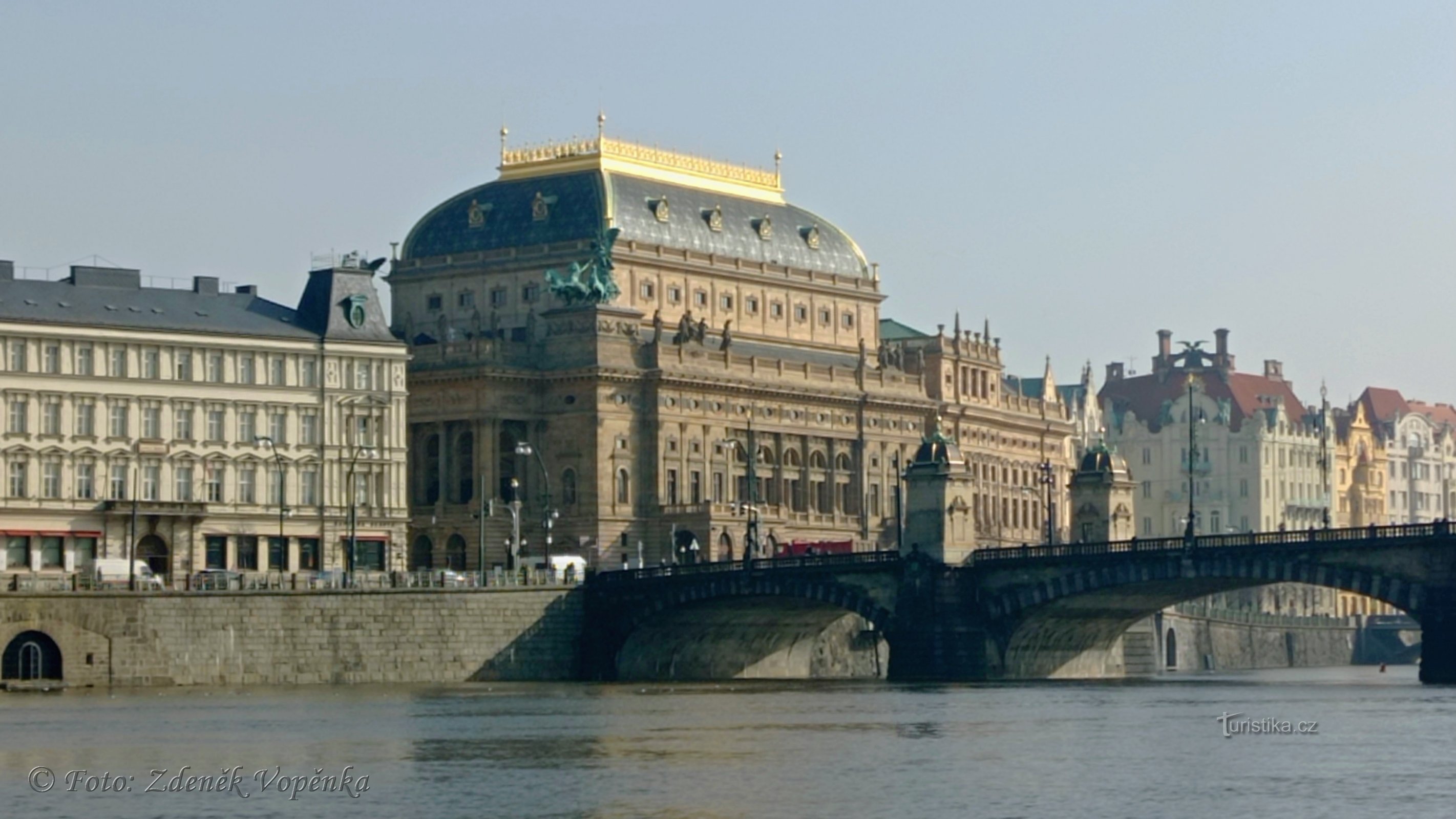 National Theater from Strelecky Island.