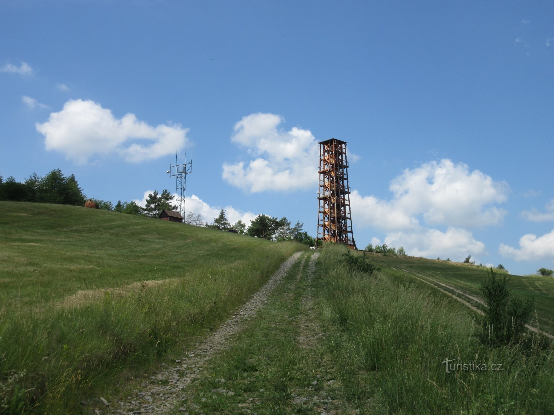 Our first look at the lookout tower