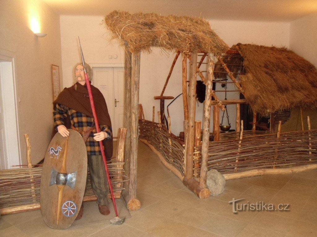 Nasavrky - exposição celta no castelo