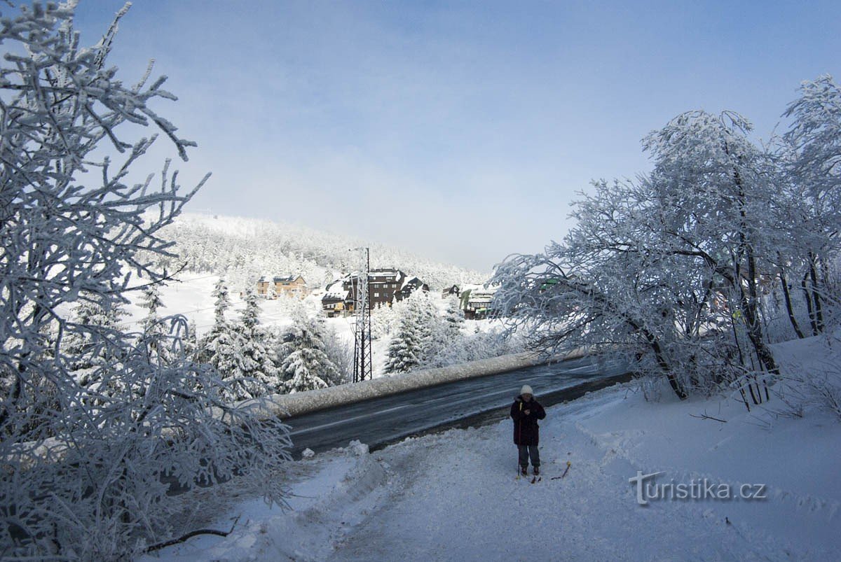 Intrarea în piste