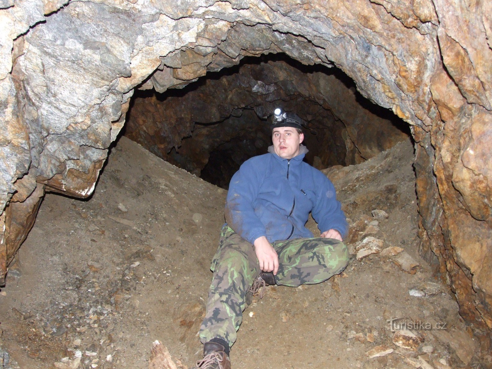 Trilha de mineração educacional Zlatý Chlum