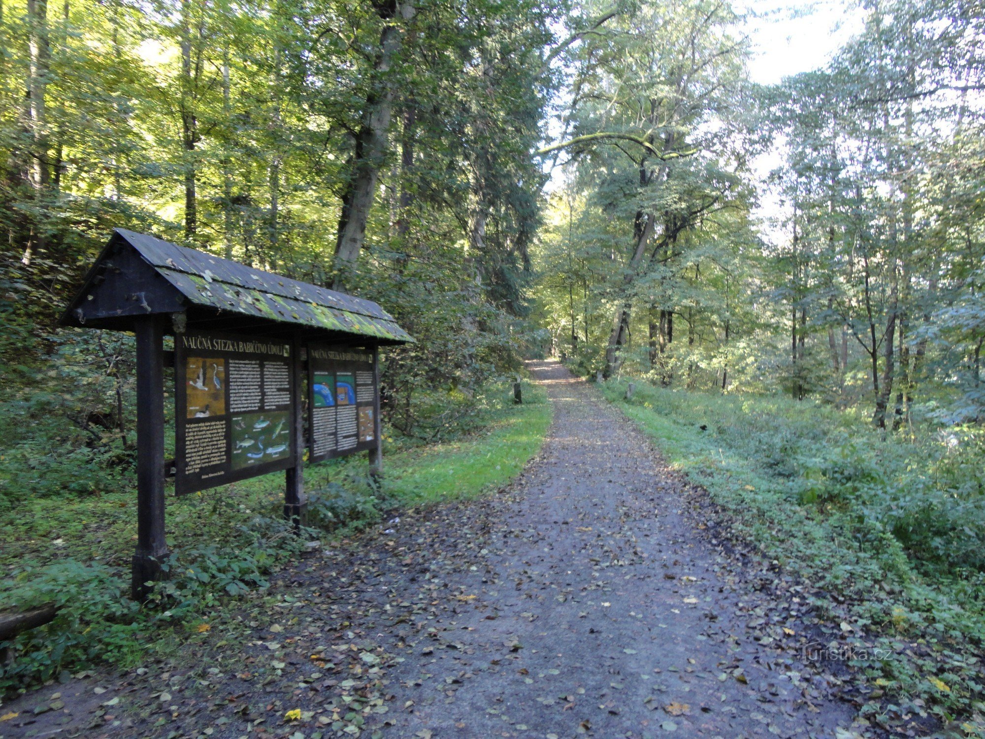 Babiččina údolí tanösvény